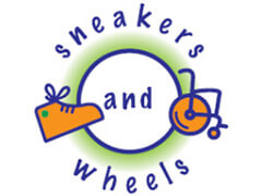 sneakers and wheels logo 