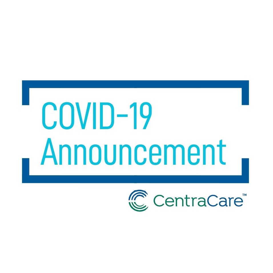 covid19 announcement centracare square