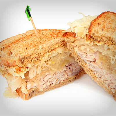 Turkey Reuben Sandwiches