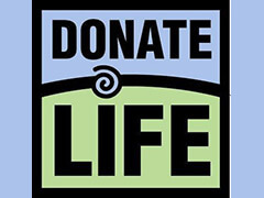 Donate Life logo.