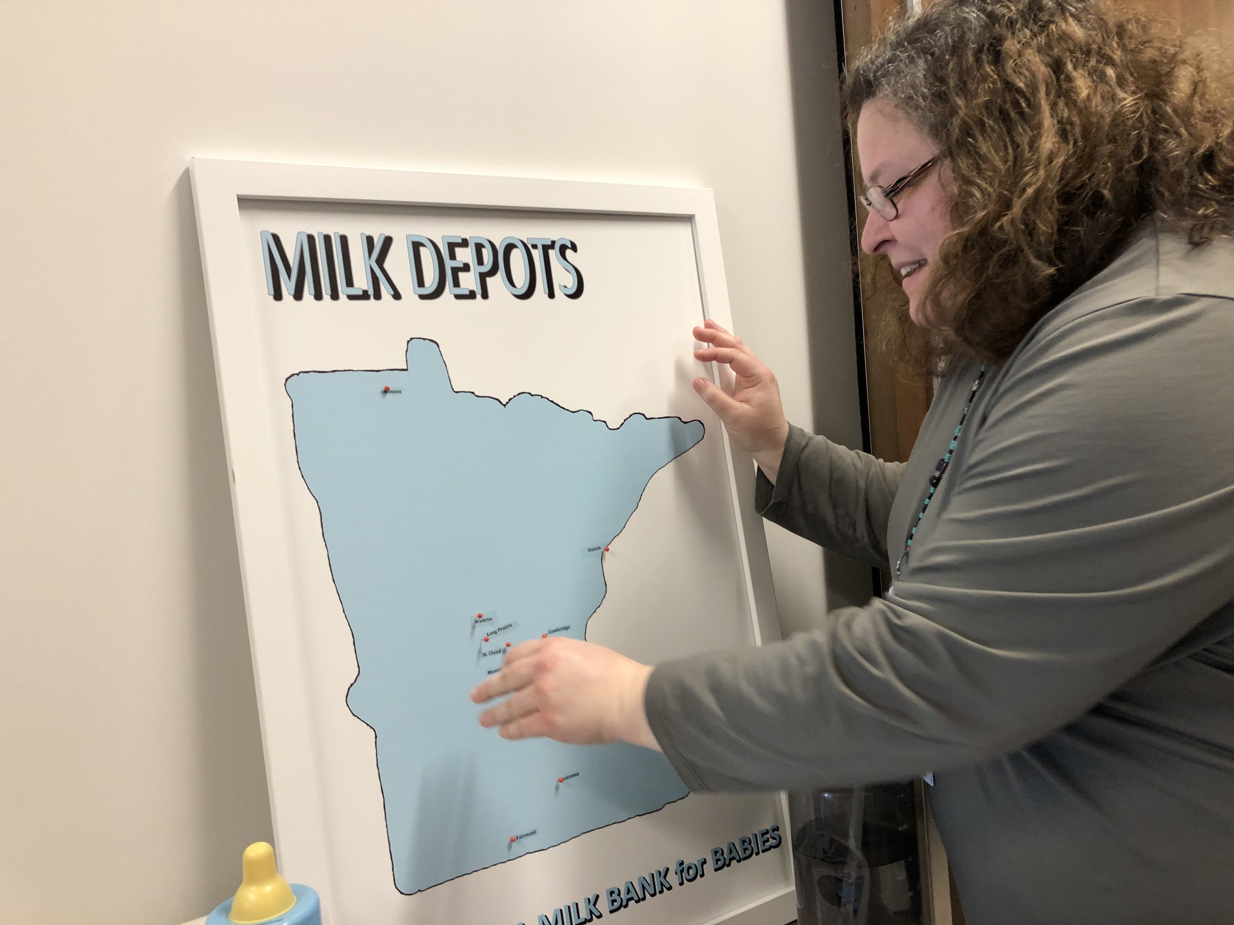 Milk Depot Opens at CentraCare – Long Prairie