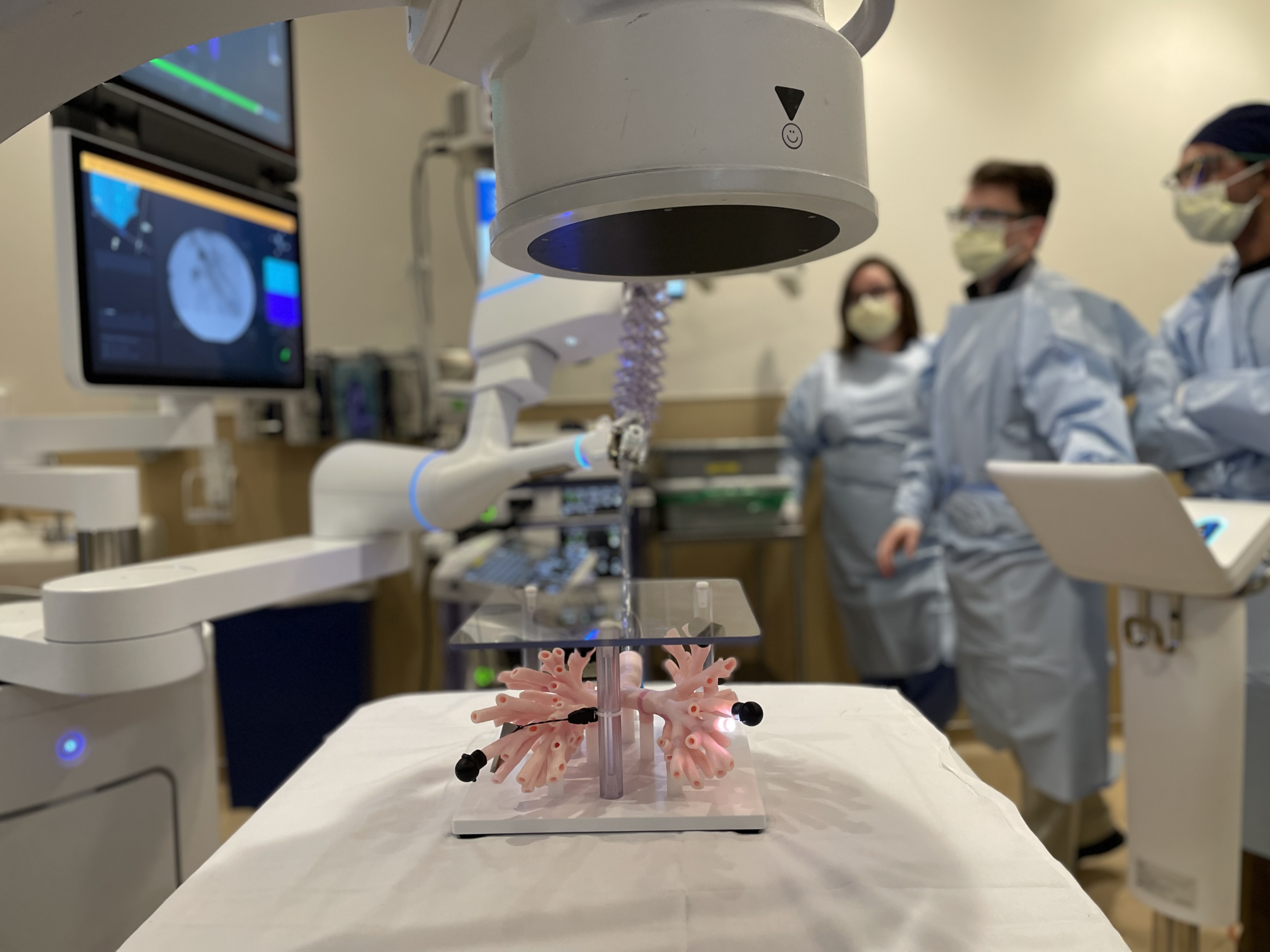 robot assisted lung biopsy