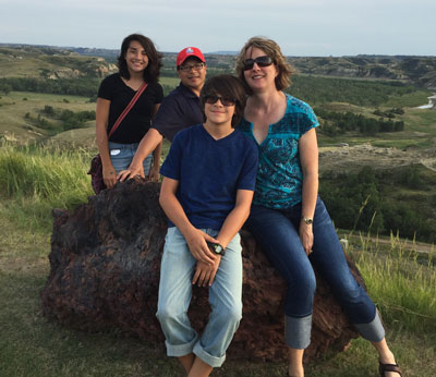Tjaden family in North Dakota
