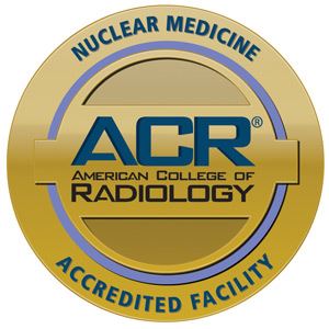 Seal of accreditation from the American College of Radiology for nuclear medicine