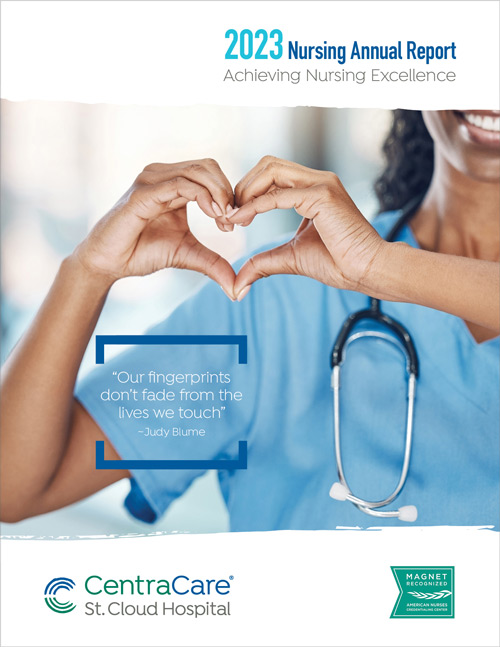 Nursing Annual Report Cover