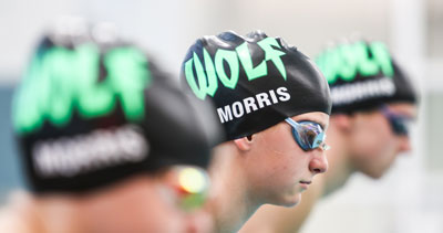 Morris swimmers