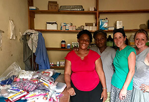 Dialysis nurses in Haiti